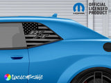 Challenger Quarter Window Decals - R/T Logo