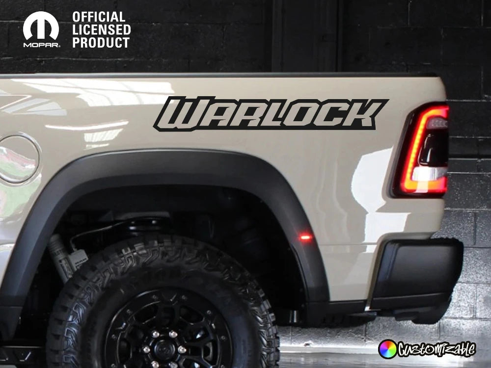 RAM Warlock Bedside Decals - 36