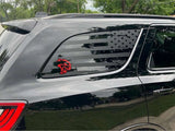 Durango Quarter Window Decals - Hellcat Logo