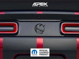 Challenger Taillight Divider Decal - Demon Bee Logo