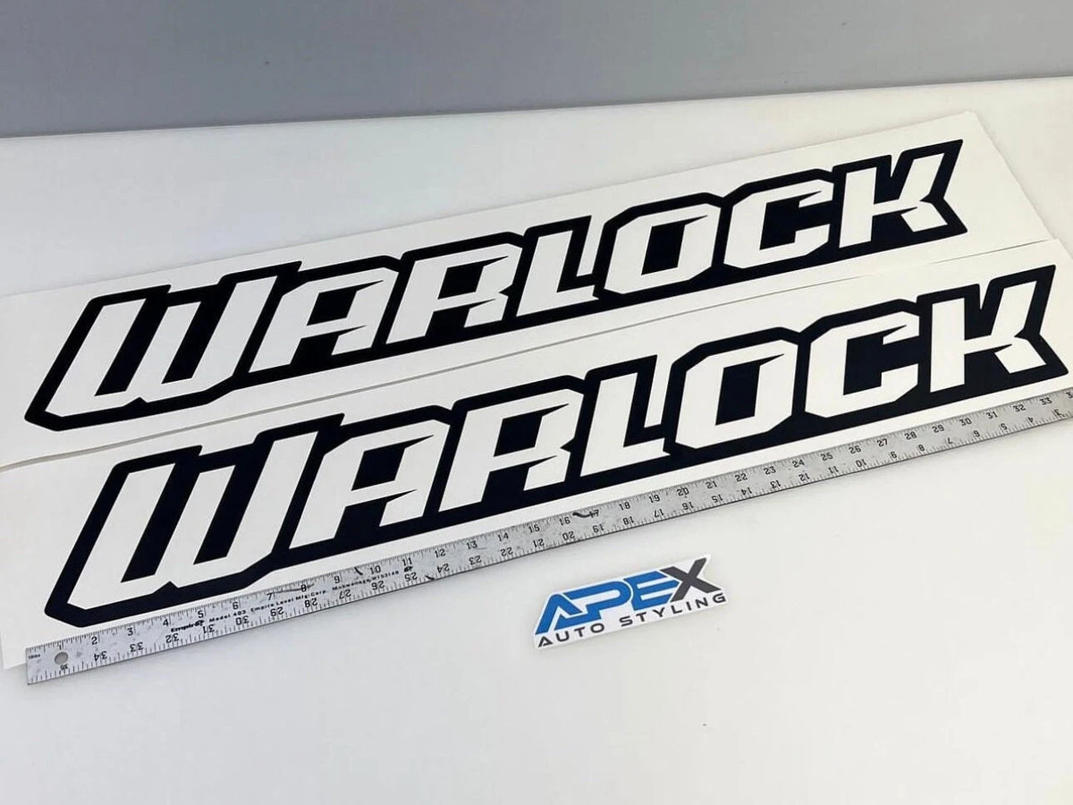 RAM Warlock Bedside Decals - 36