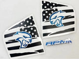 Charger Quarter Window Decals - Hellcat Logo (2011 - 2023)